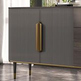Tavolo da buffet contemporaneo tavolo da sideboard in legno con gambe per cucina