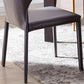 Modern Leather Indoor-Outdoor Room Side Chairs Solid Back Chair Clearhalo ' kitchen&dining_furn' 'Dining Chairs' 'Dining Tables & Seating' 'dining_chair' 'furn' 'furn_dining_chair' 'Furniture' 'furniture_dining_chair' 'Kitchen & Dining Furniture' 'kitchen' 1200x1200_80d42543-9a8e-4794-90ae-1fbdba59a4fd