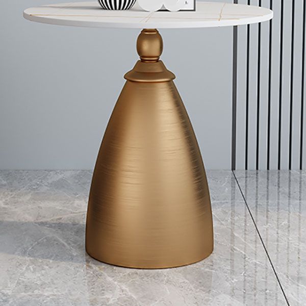 22,4 "hoher eisernen Sockel Endtisch modern