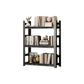 Modern Style Open Back Standard Bookshelf Metal Bookcase for Study Room Clearhalo 'Bookcases' 'furn' 'furn_bookcases' 'Furniture' 'Office Furniture' 1200x1200_80d64a75-9319-4d24-8bc2-550313580df2