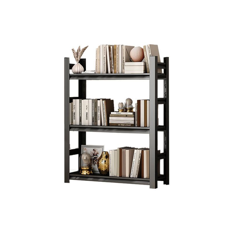 Modern Style Open Back Standard Bookshelf Metal Bookcase for Study Room Clearhalo 'Bookcases' 'furn' 'furn_bookcases' 'Furniture' 'Office Furniture' 1200x1200_80d64a75-9319-4d24-8bc2-550313580df2