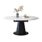 Sintered Stone Dining Table Drop-Leaf Dinner Table for Dining Room Clearhalo 'Dining Tables & Seating' 'Dining Tables' 'dining_table' 'furn' 'furn_dining_table' 'Furniture' 'Kitchen & Dining Furniture' 1200x1200_80db29e7-1b4d-4f1f-8a49-0ebe5bd280da