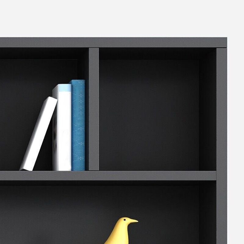 Archivadores contemporáneos marco de madera sólida Oficina de archivos verticales blancos