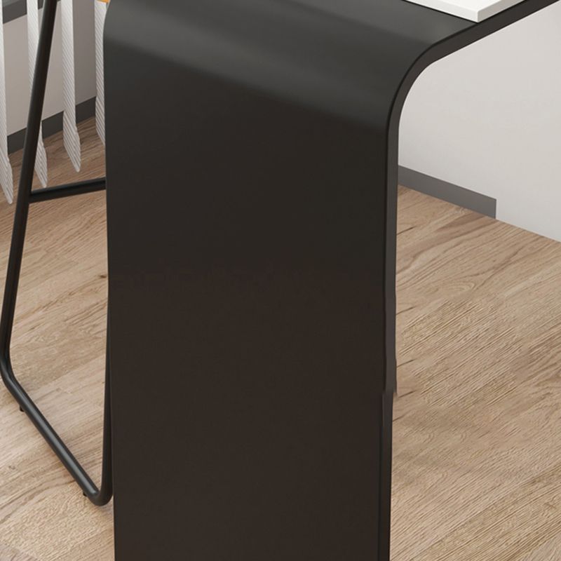 Modern Style Stone Rectangle Bar Height Pub Table for Living Room Clearhalo 'Bar Furniture' 'Bar Tables' 'bar_tables' 'furn' 'furn_bar_tables' 'Furniture' 'Kitchen & Dining Furniture' 1200x1200_80dbb1ef-6d57-4579-ae06-3fbf5a1de5c7