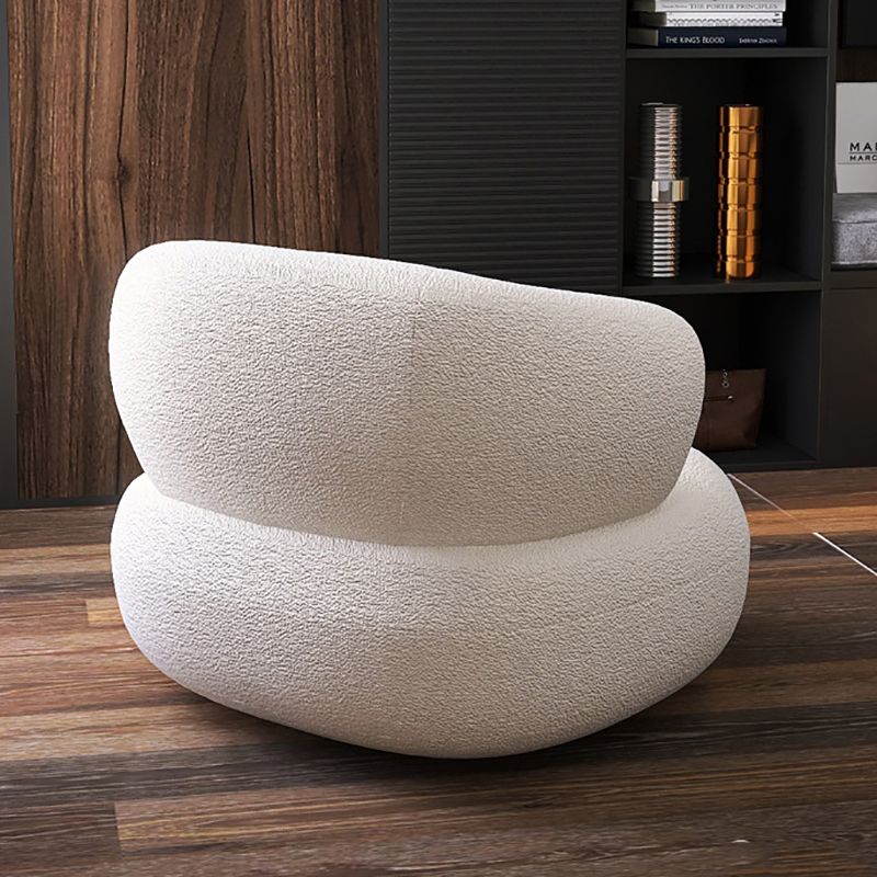 Tachette incurvée arrière serrée résistant aux taches sans canapé pénible