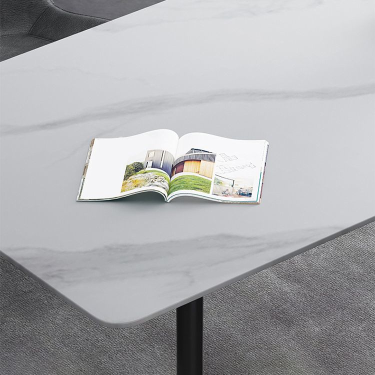 現代的な長方形テーブルセット1/4/5/7ピース自宅で使用するためのダイニングセット