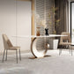 Nordic 1/3/4/6/7 Pieces Dining Set Sintered Stone Rectangle Table with Leather Chairs Clearhalo 'Dining Room Sets' 'Dining Tables & Seating' 'dining_room_set' 'furn' 'furn_dining_room_set' 'Furniture' 'furniture_dining_room_set' 'Kitchen & Dining Furniture' 'kitchen&dining_furn' 'kitchen' 1200x1200_80dc45cb-9154-45fe-8159-d07b9c0feb9c