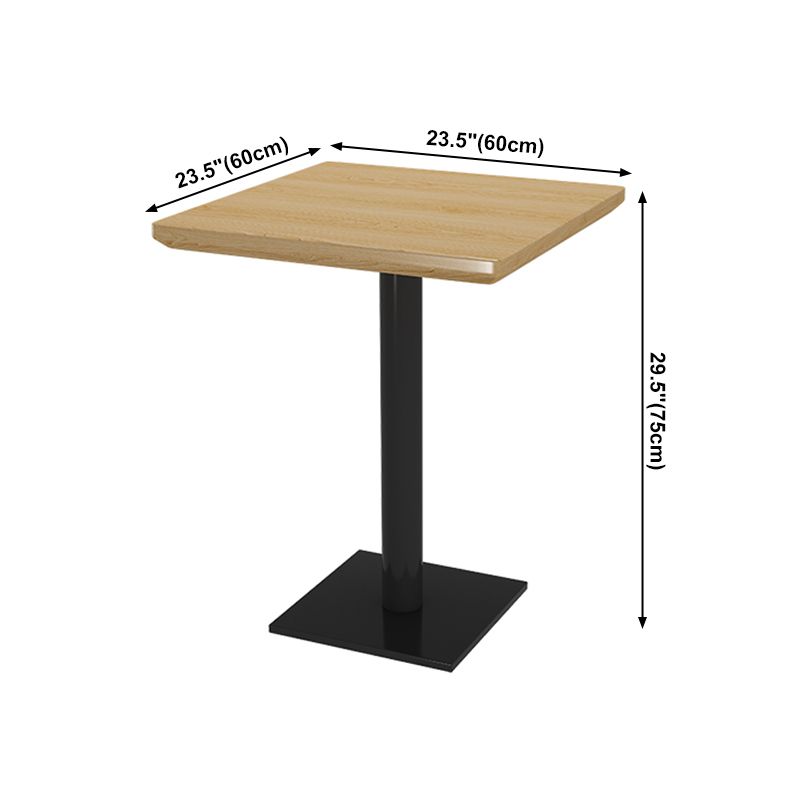 Industrial Dining Table Black Metal Base Table for Home Kitchen Dinner Clearhalo ' dining_table' 'Dining Tables & Seating' 'Dining Tables' 'furn' 'furn_dining_table' 'Furniture' 'furniture_dining_table' 'Kitchen & Dining Furniture' 'kitchen&dining_furn' 'kitchen' 'kitchen_dining_table' 1200x1200_80de2139-e330-497e-8806-4c817977b9fa
