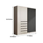 Manufactured Wood Storage Cabinet Contemporary Cabinet with Drawers