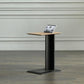 Modern Accent Side Table Wood Square Pedestal Side Table for Living Room Clearhalo 'Coffee & Accent Tables' 'End & Side Tables' 'end_side_tables' 'furn' 'furn_end_side_tables' 'Furniture' 'Living Room Furniture' 1200x1200_80e126c8-2e0e-42d2-9b5f-61ad32fec5bb
