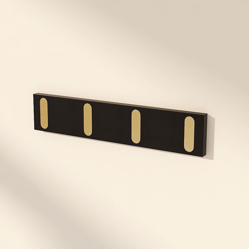 ゴージャスな壁に取り付けられたコートハンガーマルチコートフックベッドルーム用コートラック