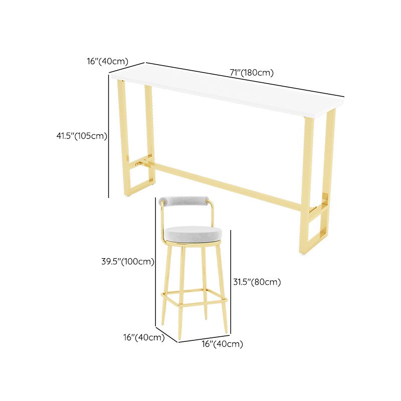 1/3/4/5/7 Pieces Counter Height Pub Set Rectangular Bistro Set Clearhalo 'Bar Furniture' 'furn' 'furn_home_bar_bar_sets' 'Furniture' 'Home Bars & Bar Sets' 'home_bar_bar_sets' 'Kitchen & Dining Furniture' 1200x1200_80e1d691-ddff-4477-9983-2d15f4be0d03