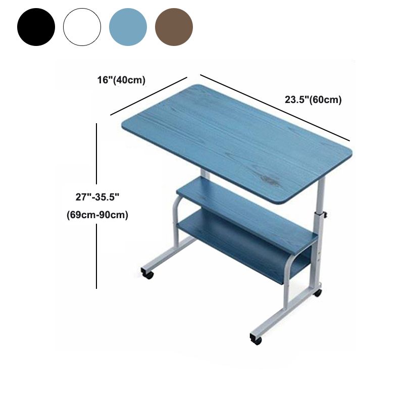 Moderner Büroschreibtisch Holz verstellbarer Bürotisch für Zuhause