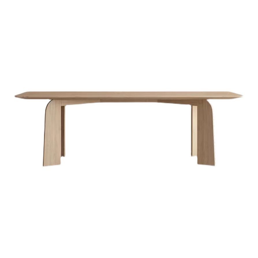 Modern Rectangle Dinette Set 1/2/4/5/6/7 Pieces Indoor Solid Wood Dining Table Set Clearhalo 'Dining Room Sets' 'Dining Tables & Seating' 'dining_room_set' 'furn' 'furn_dining_room_set' 'Furniture' 'Kitchen & Dining Furniture' 1200x1200_80e53d2e-68b8-445a-9d89-a672c8e9510d