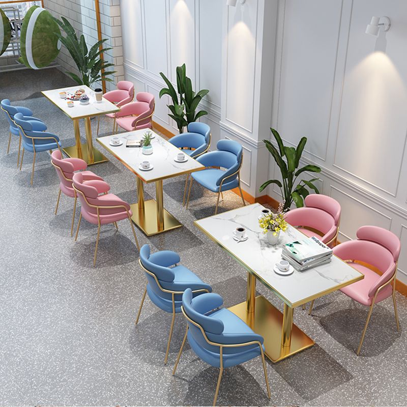 Glam Pedestal Coffee Table Set Slate Rectangular Coffee Table Set for Home Clearhalo 'Coffee & Accent Tables' 'Coffee Tables' 'coffee_tables' 'furn' 'furn_coffee_tables' 'Furniture' 'Living Room Furniture' 1200x1200_80e56724-acd9-42bd-9203-af883b10db79