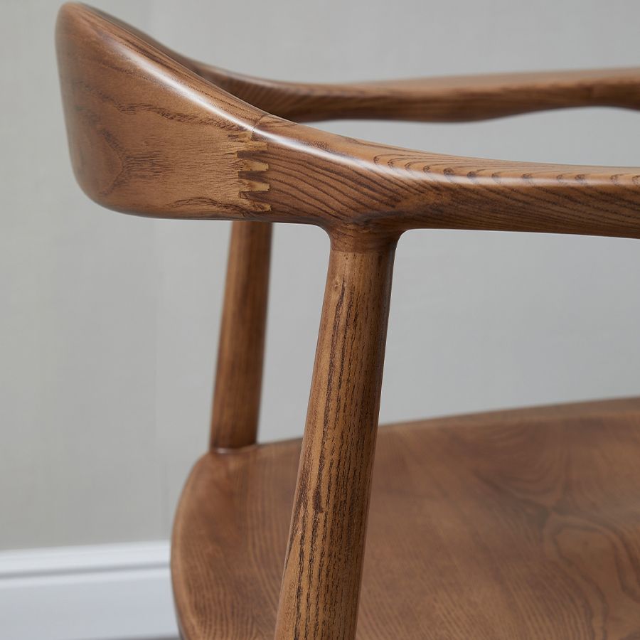 Traditional Ash Arm Dining Chairs Solid Wood Open Back Home Armchairs Clearhalo ' kitchen&dining_furn' 'Dining Chairs' 'Dining Tables & Seating' 'dining_chair' 'furn' 'furn_dining_chair' 'Furniture' 'furniture_dining_chair' 'Kitchen & Dining Furniture' 'kitchen' 1200x1200_80e5dfde-8873-47d2-8870-e6b4a15522fb