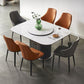 モダンなスタイルの焼結屋ダイニングラウンドテーブルセット1/4/5/7ピースダイニングセット
