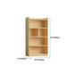 Contemporary Wooden Vertical Book Shelf Closed Back Brown Shelf Bookcase for Study Room Clearhalo 'Bookcases' 'furn' 'furn_bookcases' 'Furniture' 'Office Furniture' 1200x1200_80e9f3c4-75ce-4d84-b869-f3de6cdcbfa4