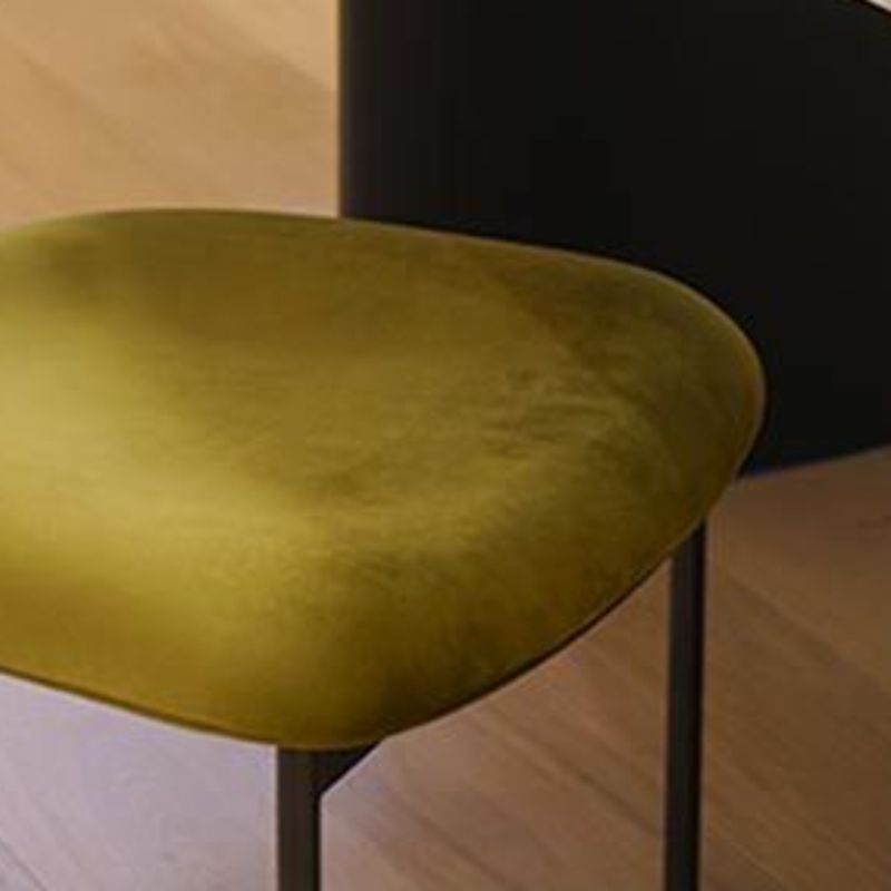 Modern Upholstered Side Chair Open Back Dining Room Chair for Indoor Clearhalo 'Dining Chairs' 'Dining Tables & Seating' 'dining_chair' 'furn' 'furn_dining_chair' 'Furniture' 'furniture_dining_chair' 'Kitchen & Dining Furniture' 1200x1200_80eac3b6-8a18-4703-af38-6016800846f4