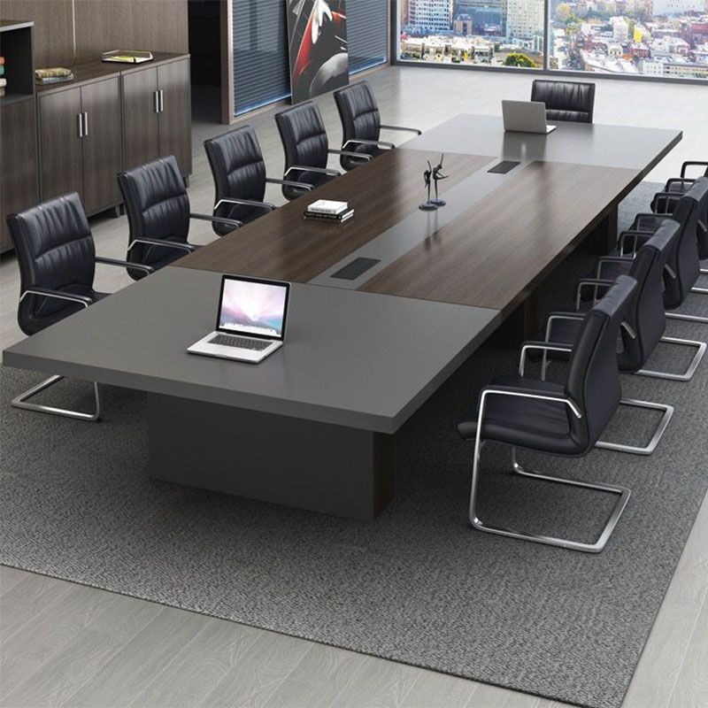 Modern Solid Wood Writing Desk Black Rectangular Office Desk Clearhalo 'furn' 'furn_office_desk' 'Furniture' 'Office Desks' 'Office Furniture' 'office_desk' 1200x1200_80eb67b1-639b-4565-9980-b3ed9b8117fe