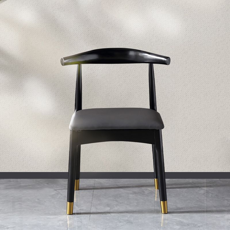 Scandinavian Indoor Side Chair Open Back Upholstered Wood Dining Room Chair Clearhalo ' kitchen&dining_furn' 'Dining Chairs' 'Dining Tables & Seating' 'dining_chair' 'furn' 'furn_dining_chair' 'Furniture' 'furniture_dining_chair' 'Kitchen & Dining Furniture' 'kitchen' 1200x1200_80ecece5-5526-4d90-acdb-ea4e99906dd6