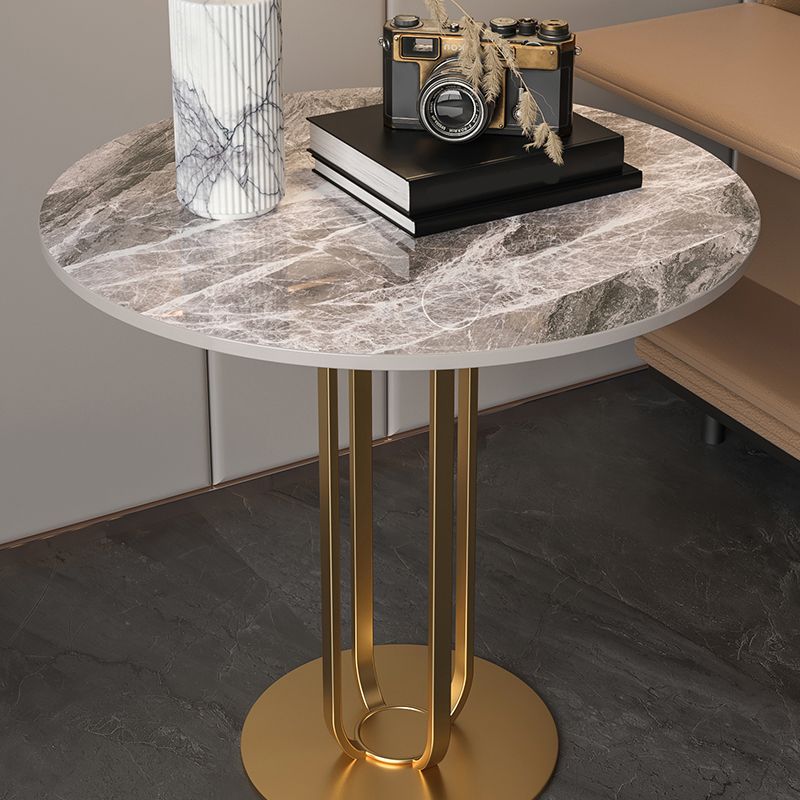 Tavolo angolo rotondo minimalista moderno di divano di divano piedistallo moderno