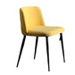 Modern Style Metal Parsons Chair Upholstered Side Chair with Black Legs Clearhalo 'Dining Chairs' 'Dining Tables & Seating' 'dining_chair' 'furn' 'furn_dining_chair' 'Furniture' 'furniture_dining_chair' 'Kitchen & Dining Furniture' 1200x1200_80f09710-e3aa-4856-9ce2-513834877f6c