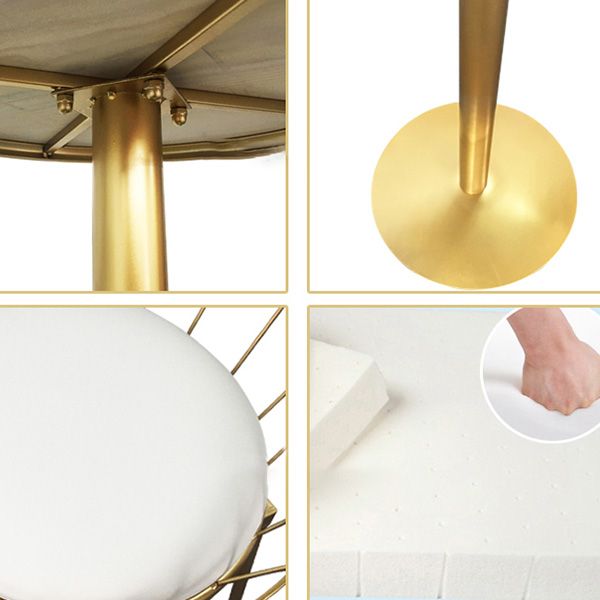 Juego de mesa de bar de estilo moderno, juego de bistró redondo de 1/3 piezas para interior