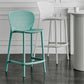Contemporary Style Stackable Bar-stool Plastic Counter Bar Stool for Home Clearhalo 'Bar Furniture' 'Bar Stools' 'bar_stools' 'furn' 'furn_bar_stools' 'Furniture' 'furniture_bar_stools' 'Kitchen & Dining Furniture' 1200x1200_80f1f08b-5e4c-4869-8fee-2f70b750c392