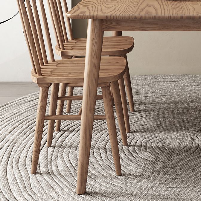 Rectangle Ash Solid Wood Table Modern Dining Table with 4 Legs for Restaurant Clearhalo ' dining_table' 'Dining Tables & Seating' 'Dining Tables' 'furn' 'furn_dining_table' 'Furniture' 'furniture_dining_table' 'Kitchen & Dining Furniture' 'kitchen&dining_furn' 'kitchen' 'kitchen_dining_table' 1200x1200_80f40702-a2b0-4c15-a391-fee82eeabcc8