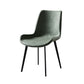 Industrial Design Solid Back Dining Side Chair Leather Arm Dining Side Chair Clearhalo ' kitchen&dining_furn' 'Dining Chairs' 'Dining Tables & Seating' 'dining_chair' 'furn' 'furn_dining_chair' 'Furniture' 'furniture_dining_chair' 'Kitchen & Dining Furniture' 'kitchen' 1200x1200_80f4345f-c99f-4e98-a1cd-23093ba553e7