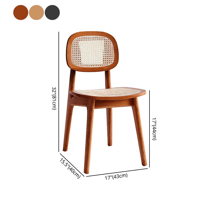Contemporary Wood Dining Room Chair Cane Back Dining Chairs (Set of 2) Clearhalo ' kitchen&dining_furn' 'Dining Chairs' 'Dining Tables & Seating' 'dining_chair' 'furn' 'furn_dining_chair' 'Furniture' 'furniture_dining_chair' 'Kitchen & Dining Furniture' 'kitchen' 1200x1200_80f45d3e-1f5e-4dcb-af10-599e1426146d