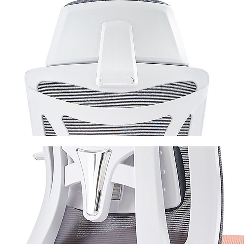 Modern Adjustable Arms Chair with Wheels Mesh-back Task Chair Clearhalo 'furn' 'furn_office_chair' 'Furniture' 'Office Chairs' 'Office Furniture' 'office_chair' 1200x1200_80f48f21-e201-4426-8e75-be0364fbc09f