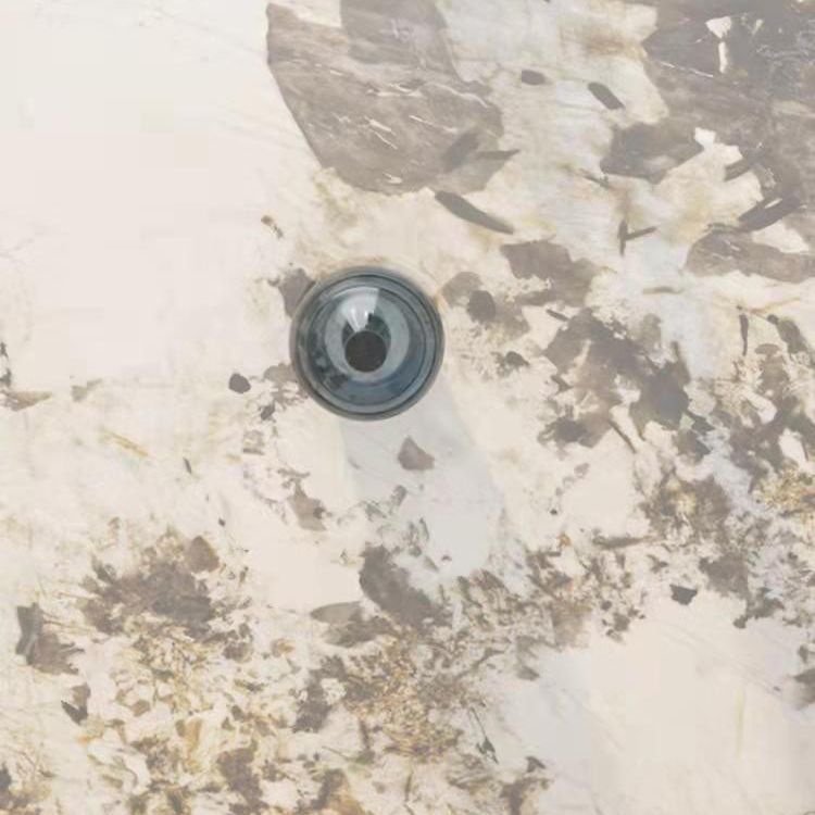 Set tavolo da pranzo ovale in pietra sinterizzata Nordic Glam Set da pranzo da 1/4/5/7 pezzi