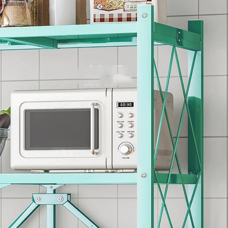 Libreria di libreria di deposito in metallo pieghevole Nordico Rettangolo mobile