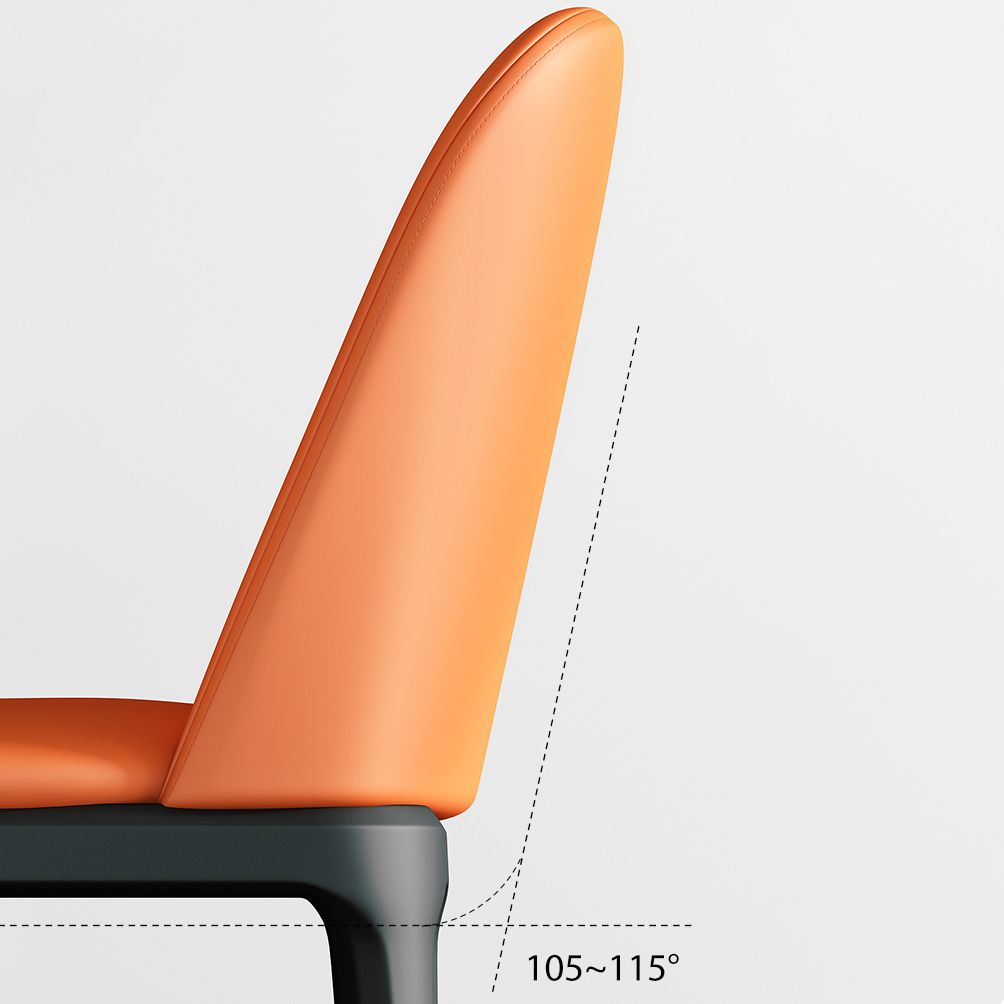 Modern Metal Indoor-Outdoor Side Chair Matte Finish Solid Back Chair Clearhalo 'Dining Chairs' 'Dining Tables & Seating' 'dining_chair' 'furn' 'furn_dining_chair' 'Furniture' 'furniture_dining_chair' 'Kitchen & Dining Furniture' 1200x1200_80fd2a1b-1d47-46d7-88a9-82c3dfcfcb9d