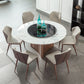 Stone Dining Table Traditional Luxury Round Dining Site Table with Pedestal Base Clearhalo ' dining_table' 'Dining Tables & Seating' 'Dining Tables' 'furn' 'furn_dining_table' 'Furniture' 'furniture_dining_table' 'Kitchen & Dining Furniture' 'kitchen&dining_furn' 'kitchen' 'kitchen_dining_table' 1200x1200_80ffd266-62c4-45f2-86ba-9aac0c260602