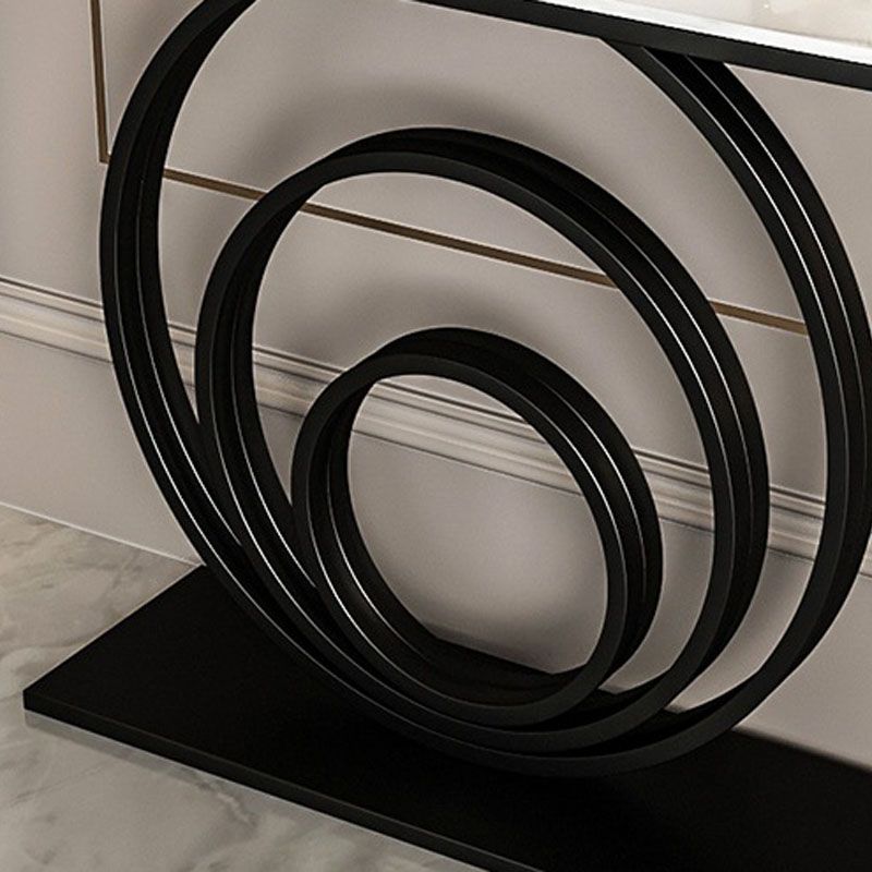 Tavolino di divano console di ferro moderno per la sala per la sala per la sala