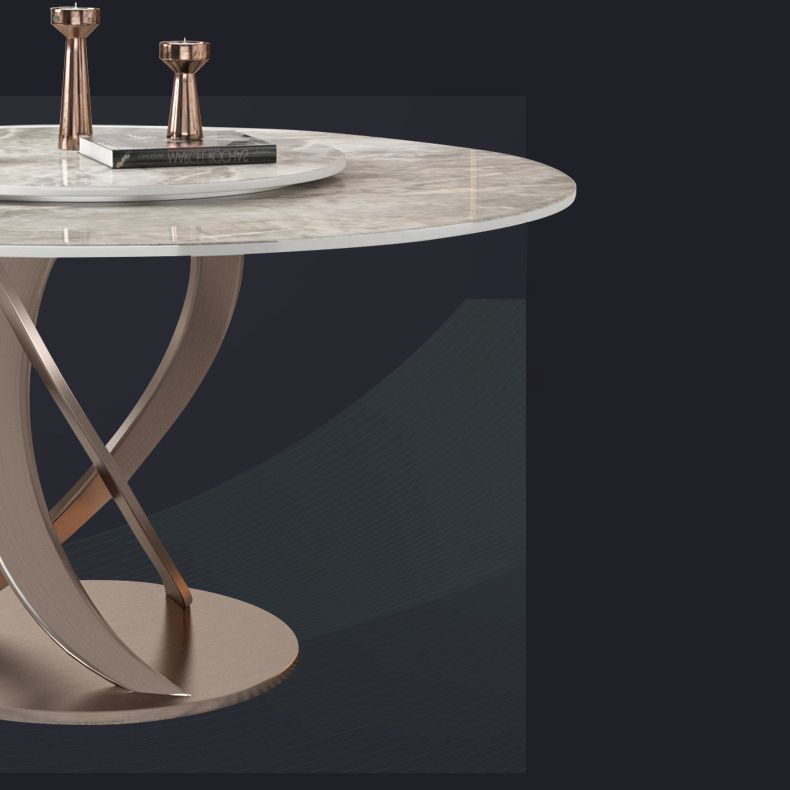 Round Dining Table Traditional Luxury Dining Table with Rose Base Clearhalo 'Dining Tables & Seating' 'Dining Tables' 'dining_table' 'furn' 'furn_dining_table' 'Furniture' 'Kitchen & Dining Furniture' 1200x1200_810615e1-b0e6-438c-bbd7-2ac4dd7a1040