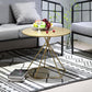 Metal Round Coffee Table Dia 21.65" inch Frame Cocktail Table Clearhalo 'Coffee & Accent Tables' 'Coffee Tables' 'coffee_tables' 'furn' 'furn_coffee_tables' 'Furniture' 'Living Room Furniture' 1200x1200_8106360c-0c31-4f7c-9e37-cd9ee7bb1b67