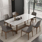 Modern 1/2/3/4/7 Pieces Dining Set Sintered Stone Dining Table Set for Home Clearhalo 'Dining Room Sets' 'Dining Tables & Seating' 'dining_room_set' 'furn' 'furn_dining_room_set' 'Furniture' 'furniture_dining_room_set' 'Kitchen & Dining Furniture' 1200x1200_81074406-6746-45d7-84d7-29fa6c9faa5a