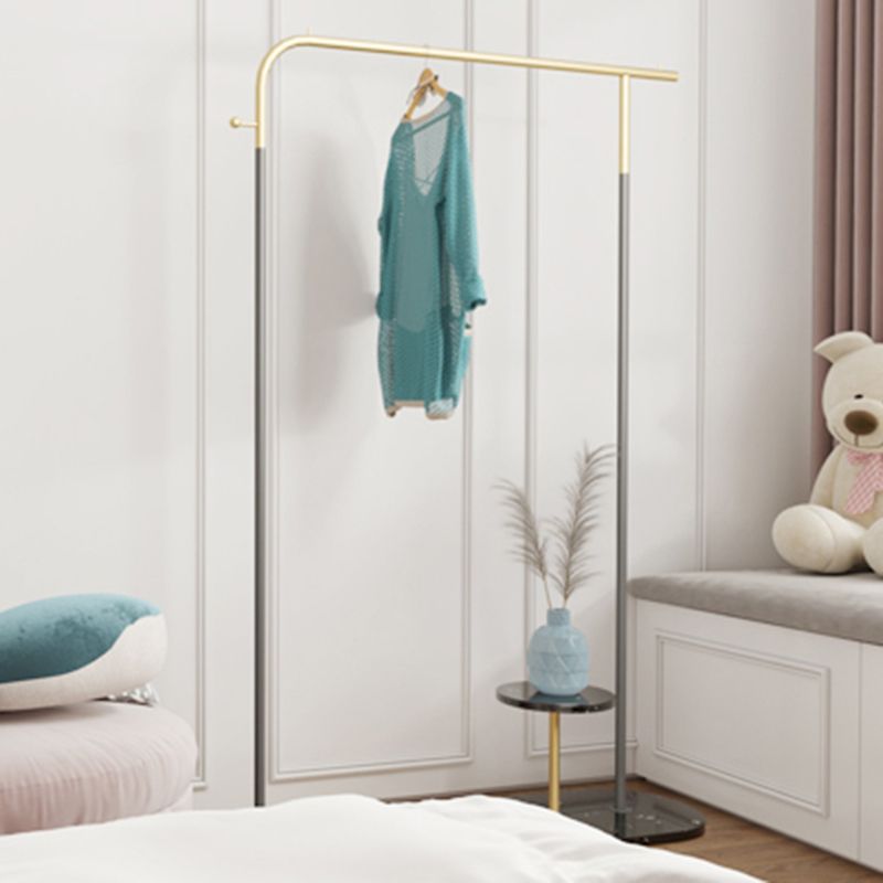 Simplicité Metal Hall Tree Tree Standing Coat Rack avec crochet de manteau