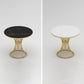 Round Sintered Stone Two-Color Dining Table Glam Pedestal Table for Dining Room Clearhalo ' dining_table' 'Dining Tables & Seating' 'Dining Tables' 'furn' 'furn_dining_table' 'Furniture' 'furniture_dining_table' 'Kitchen & Dining Furniture' 'kitchen&dining_furn' 'kitchen' 'kitchen_dining_table' 1200x1200_810d1c4e-d279-4a20-a93a-59e453b04352