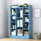 Engineered Wood Standard Bookcase Contemporary Open Back Bookcase Clearhalo 'Bookcases' 'furn' 'furn_bookcases' 'Furniture' 'furniture_bookcases' 'Office Furniture' 1200x1200_810e2dad-9612-4ce3-842d-204b9b2fb1cc