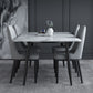 Simplicity Style Home Sintered Stone Dining Table 4 Legs Carbon Steel Base Rectangle Table Clearhalo ' dining_table' 'Dining Tables & Seating' 'Dining Tables' 'furn' 'furn_dining_table' 'Furniture' 'furniture_dining_table' 'Kitchen & Dining Furniture' 'kitchen&dining_furn' 'kitchen' 'kitchen_dining_table' 1200x1200_8110b11a-f58d-41da-87ac-1b19837104f8