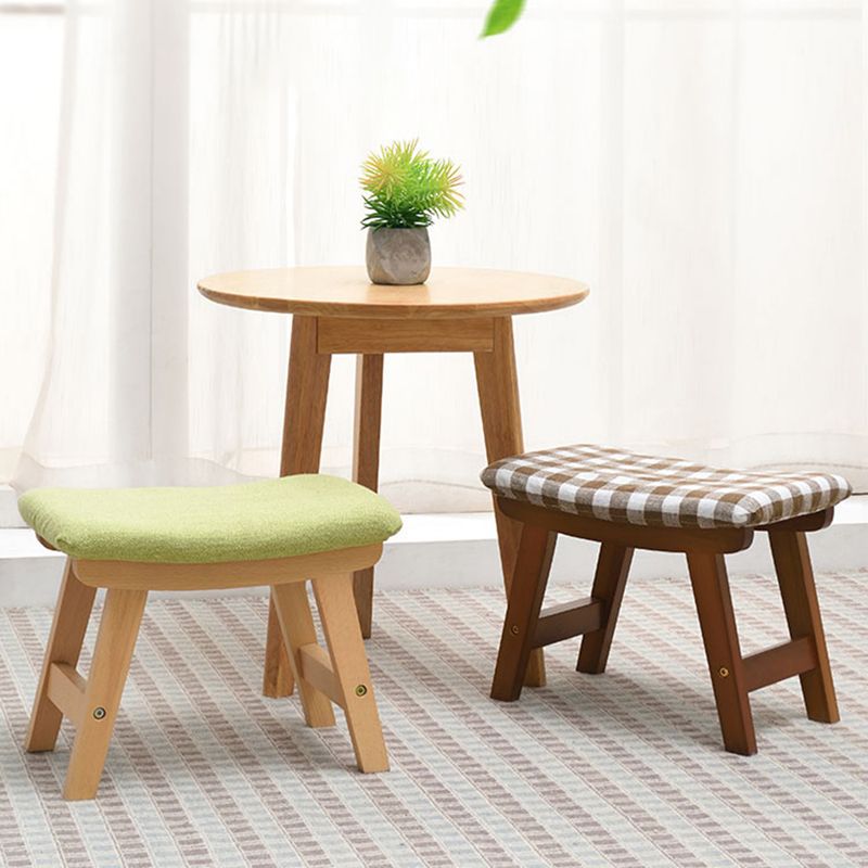 Rectangle Ottoman Contemporary Footstools Linen Upholstered Tear Resistant Ottoman Clearhalo 'furn' 'furn_ottomans_poufs' 'Furniture' 'Living Room Furniture' 'Ottomans & Poufs' 'ottomans_poufs' 1200x1200_8111f715-9574-4929-8984-9f158f980d95