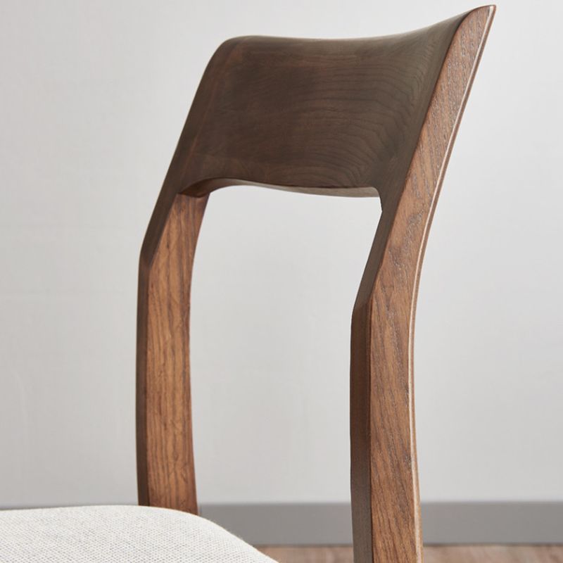 Armless Dining Chairs Modern Ash Wood Side Chairs for Dining Room Clearhalo 'Dining Chairs' 'Dining Tables & Seating' 'dining_chair' 'furn' 'furn_dining_chair' 'Furniture' 'furniture_dining_chair' 'Kitchen & Dining Furniture' 1200x1200_81136891-4187-4bf1-b8b2-b388731b3087