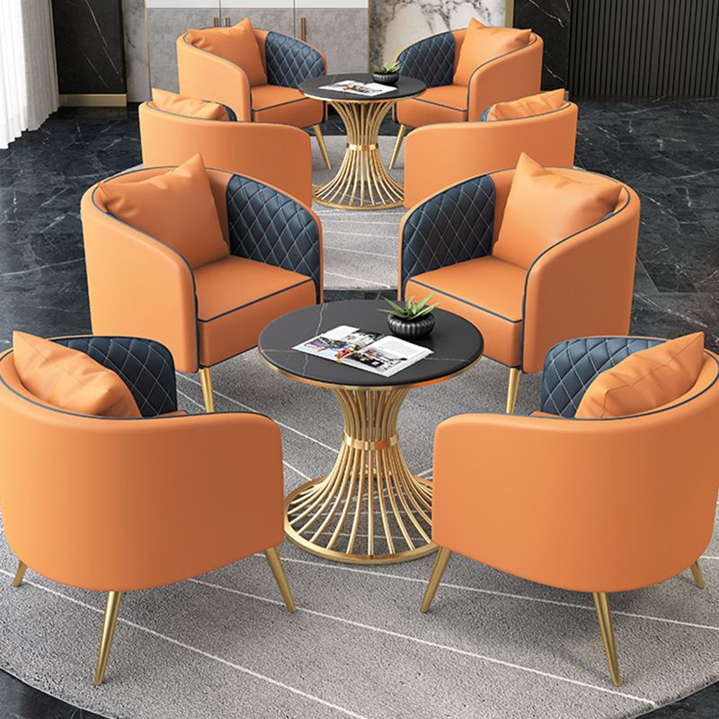 Round Shape Luxury Dining Table White Tone Fixed Table with Sintered Stone Clearhalo ' dining_table' 'Dining Tables & Seating' 'Dining Tables' 'furn' 'furn_dining_table' 'Furniture' 'furniture_dining_table' 'Kitchen & Dining Furniture' 'kitchen&dining_furn' 'kitchen' 'kitchen_dining_table' 1200x1200_81145fed-a1fb-490a-984d-3ba13ca02c59