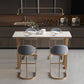 Glam Stone Bar Eettafel Rechthoekige bartafel voor café en bar
