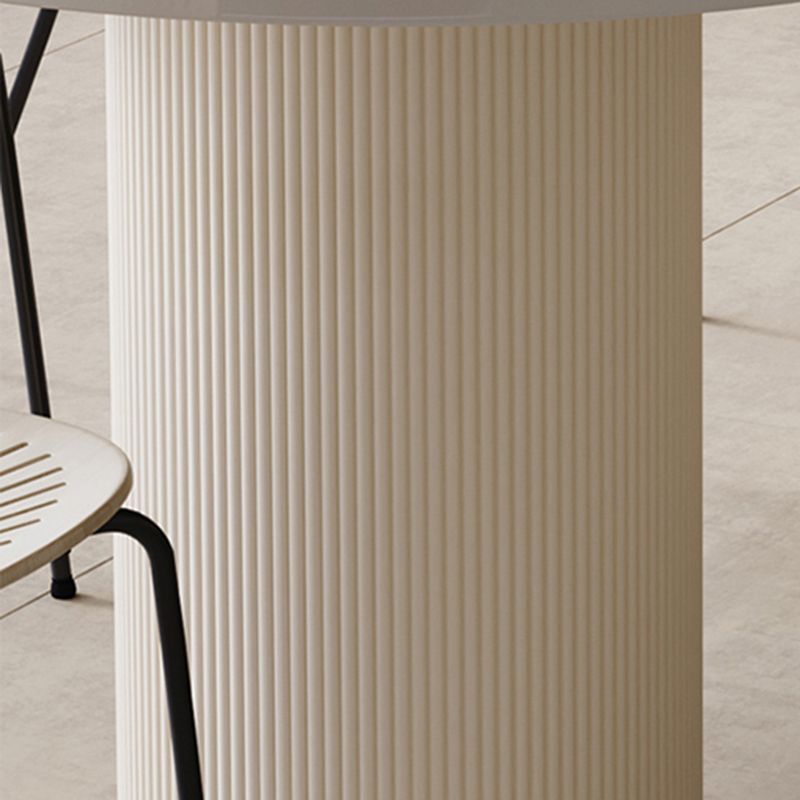 Modern White Dining Table Stone Dining Table for Kitchen Use Clearhalo 'Dining Tables & Seating' 'Dining Tables' 'dining_table' 'furn' 'furn_dining_table' 'Furniture' 'Kitchen & Dining Furniture' 1200x1200_81166a26-ace9-4597-85c4-363c897f4640